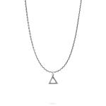 E460 ketting & hanger zilver SXM - Elements Collectie