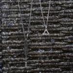 E460 ketting & hanger zilver SXM - Elements Collectie