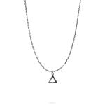 E460 ketting & hanger zilver SXM - Elements Collectie