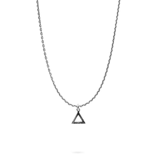 E460 ketting & hanger zilver SXM - Elements Collectie