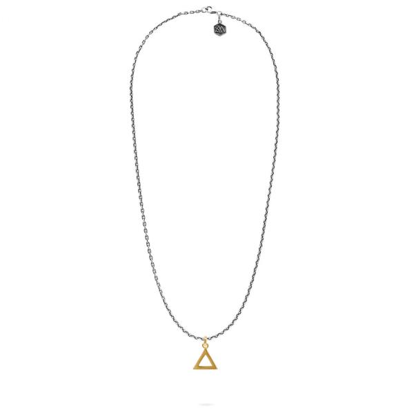 E461SGP ketting & hanger zilver - goldplated SXM - Elements Collectie