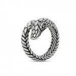 S28 Zilveren Slangen Ring SXM - Fierce Collectie