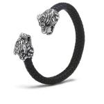 S41 Tijger Armband Leer Fierce Collectie