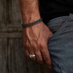 X002RAW armband zilver SXM - Essentials Collectie