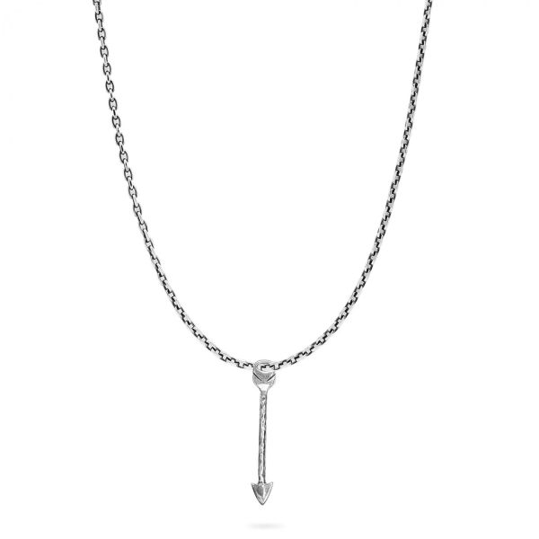 X064 ketting & hanger zilver