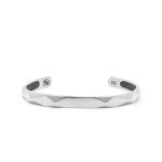 X202 bangle zilver SXM - Edged Collectie