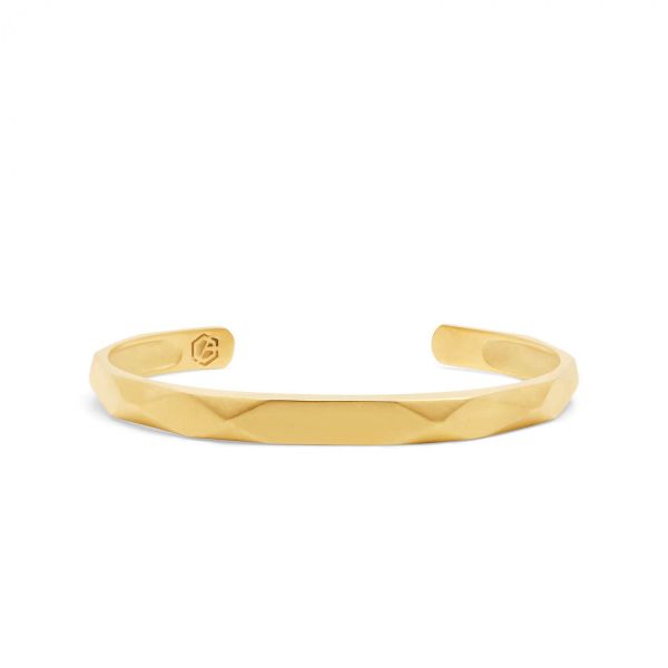 X202SGP bangle zilver goldplated