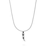 X203 ketting & hanger zilver SXM - Edged Collectie