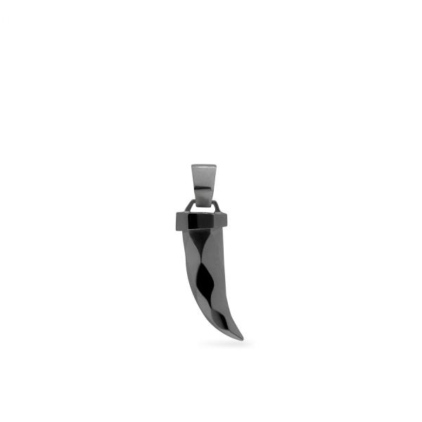X203SRP ketting & hanger zilver - ruthenium plated SXM - Edged Collectie