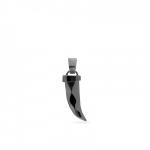 X203SRP ketting & hanger zilver - ruthenium plated SXM - Edged Collectie