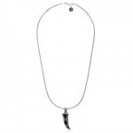 X203SRP ketting & hanger zilver - ruthenium plated SXM - Edged Collectie