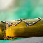 X303SGP armband zilver - goldplated SXM - Bambu Collectie