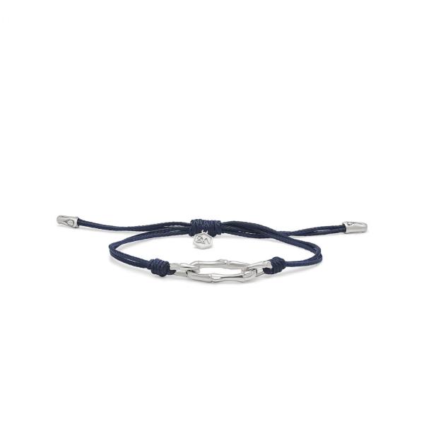 X310MAR armband paracord zilver SXM - Bambu Collectie