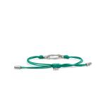 X310TUR armband paracord zilver SXM - Bambu Collectie