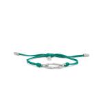 X310TUR armband paracord zilver SXM - Bambu Collectie