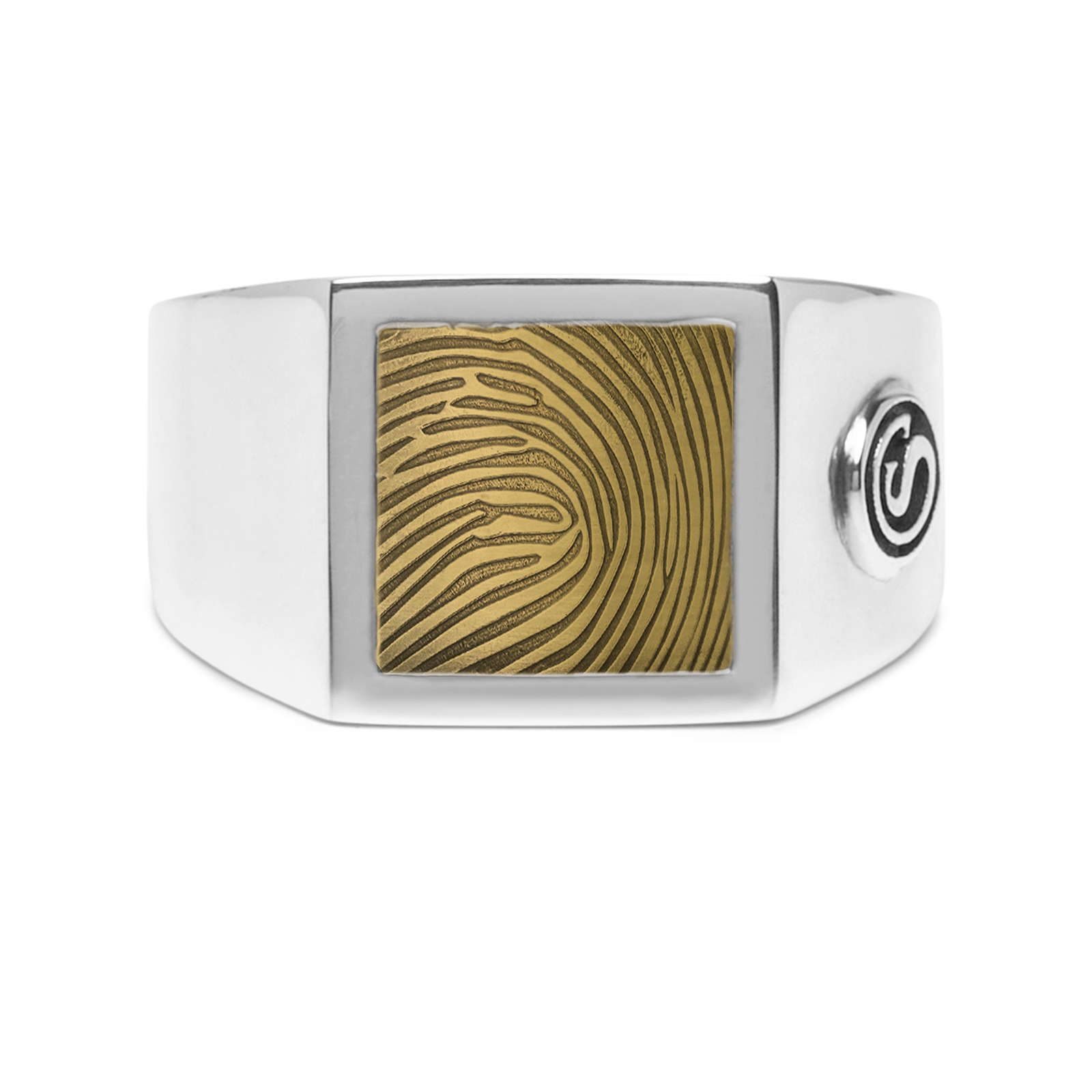vingerafdruk sieraad sterling zilver