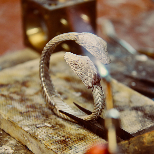 Slangen armband StudioSXM SILK jewellery