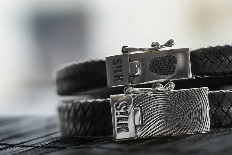 vingerafdruk armband